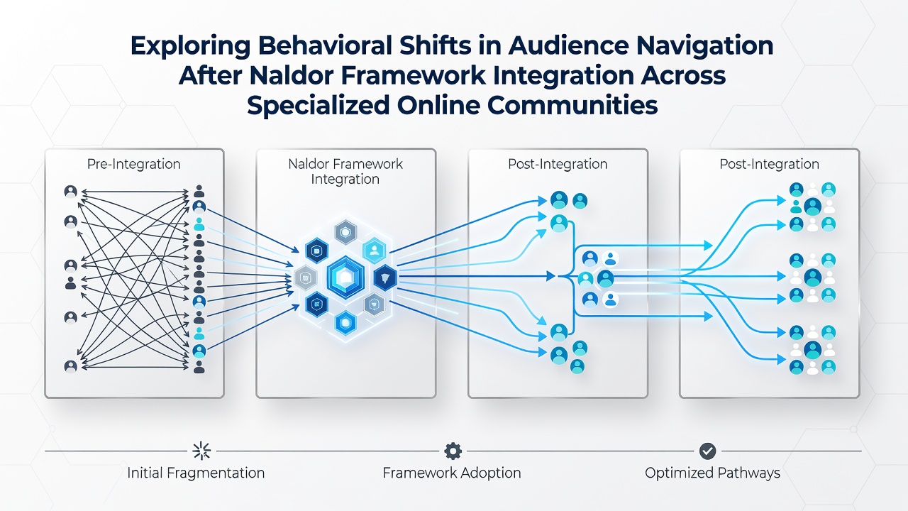 Exploring Behavioral Shifts in Audience Navigation After Naldor Framework Integration Across Specialized Online Communities